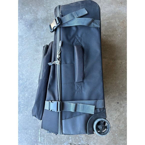 Rare Large Oakley Gear Bag 30” Rolling Luggage Duffle Suitcase Tactical Travel - Picture 11 of 16